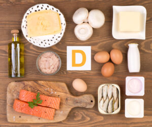 Vitamin D containing foods